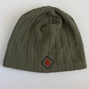 Olive Green Volcom Beanie